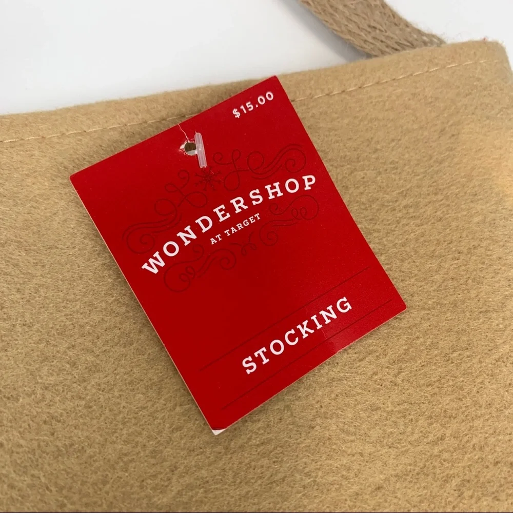 WONDERSHOP at TARGET ‘Believe’ Christmas Stocking